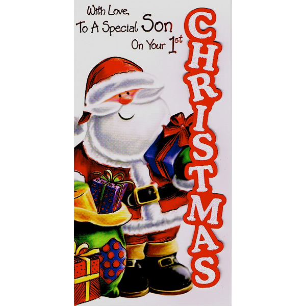 Son's 1st Xmas - Santa/Gifts