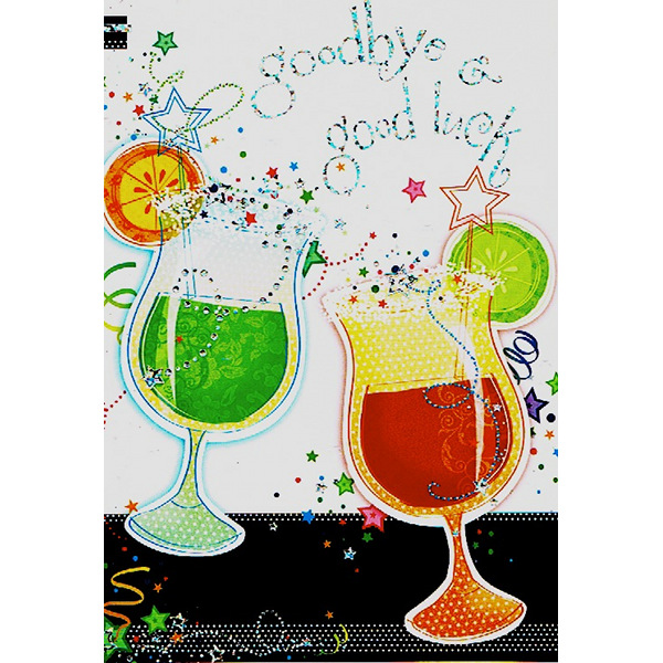 Goodbye & Good Luck - 2 Glasses