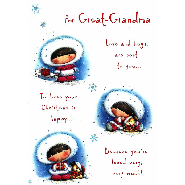 Great Grandma Xmas - 3 Girls