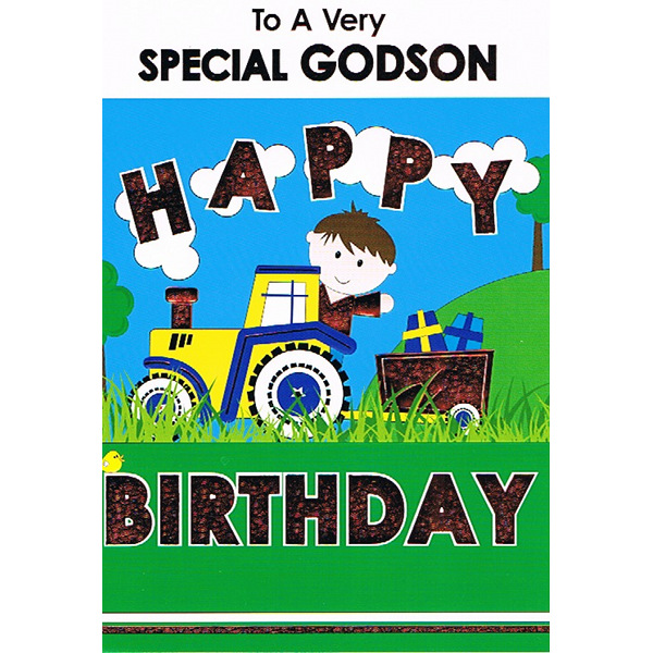 Godson Birthday - Boy/Train