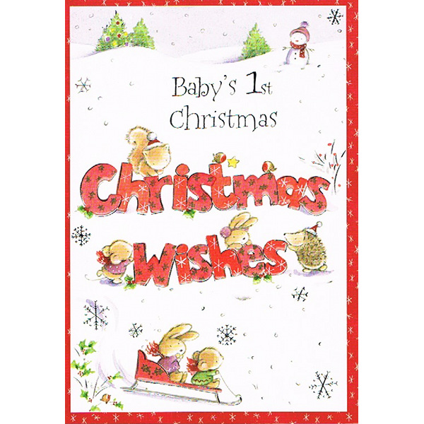 Babys 1st Xmas - Christmas Wishes
