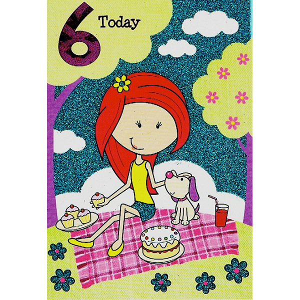 Girl Age 6 - Girl/Blanket