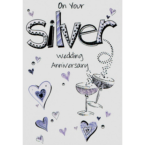 Silver Anniversary - Pattern Silver