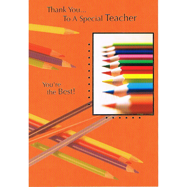 Thank You Teacher - Pencils 