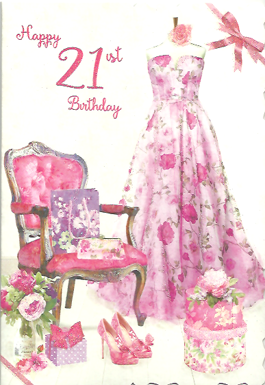 21st Birthday Female Long Dress