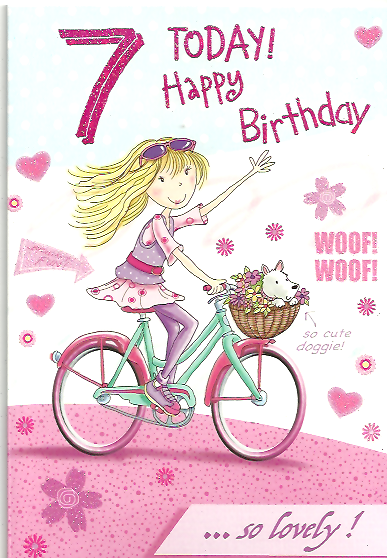 Girl age 7 Girl Bike