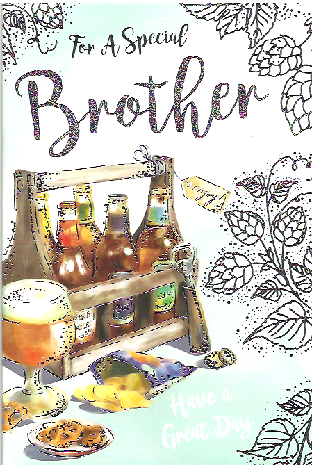 Brother Birthday Large Beer Rack