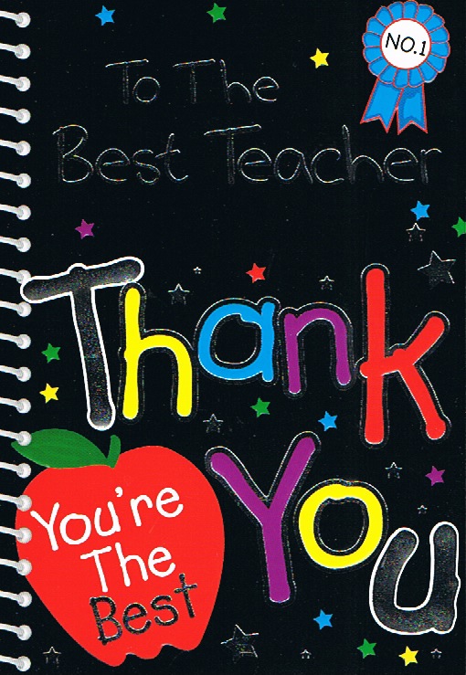 Thank You Teacher - No.1 Badge