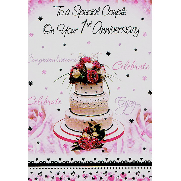 1st Anniversary - Wedding Cake