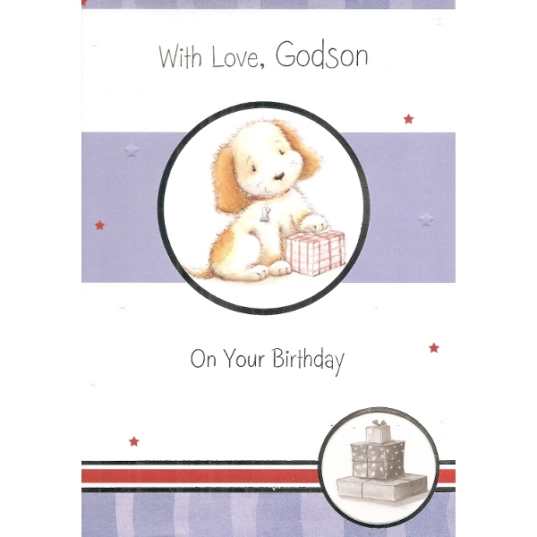 Godson Birthday - Puppy Circle
