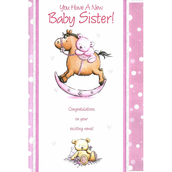Birth Baby Sister - Rocking Horse