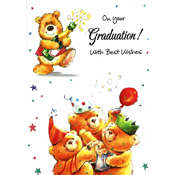 Graduation - Bear/Champagne