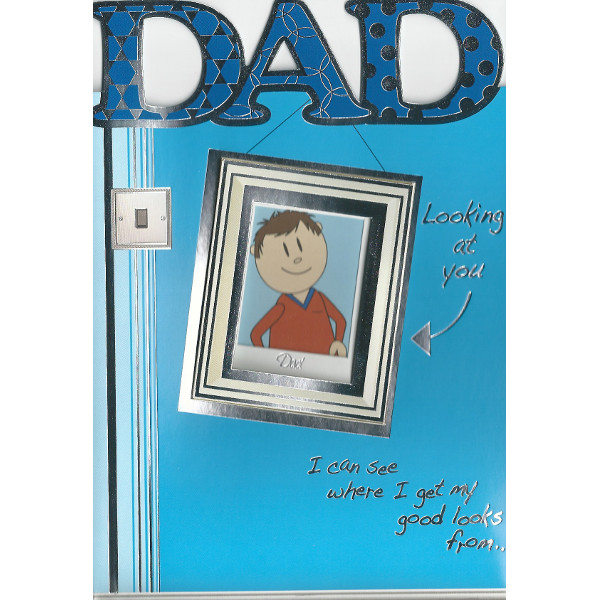 Father's Day Dad - Lge Mirror