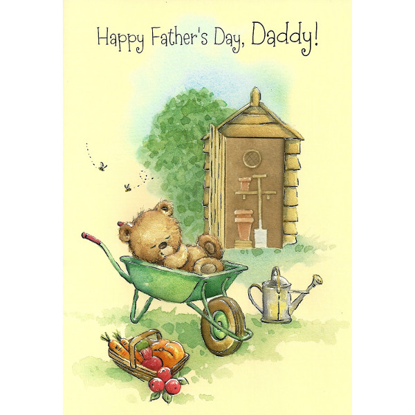 Fathers Day Daddy - Bear/Barrow