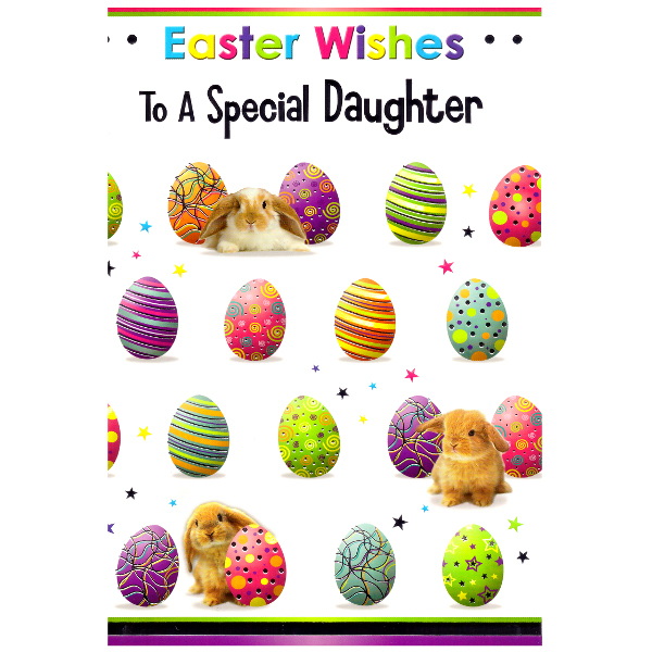 Daughter Easter - Bunnies/Eggs