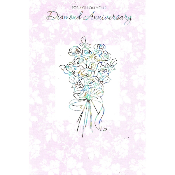 Diamond Anniversary - Foil Bouquet