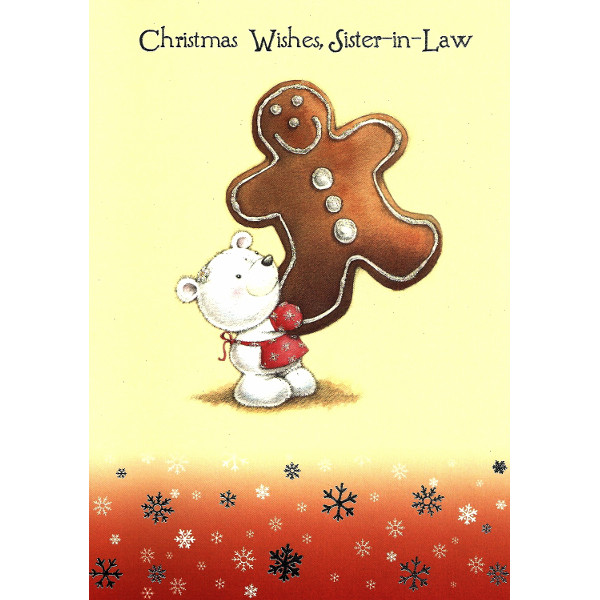 Sister-in-Law Xmas - Gingerbread Man