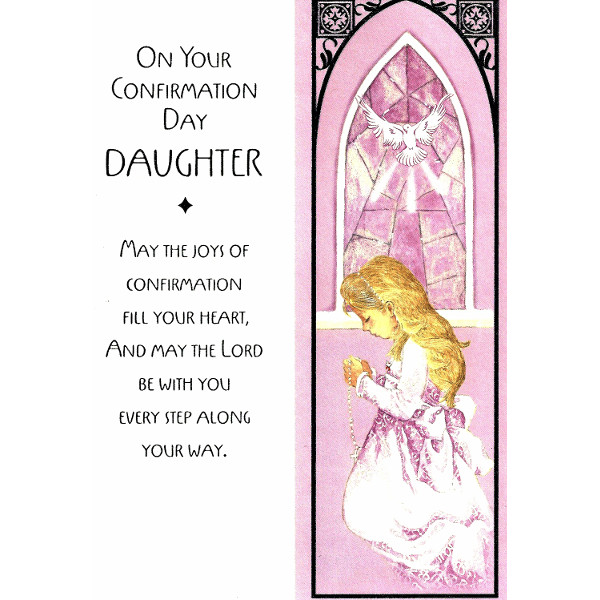 Daughter Confirmation - Girl Praying