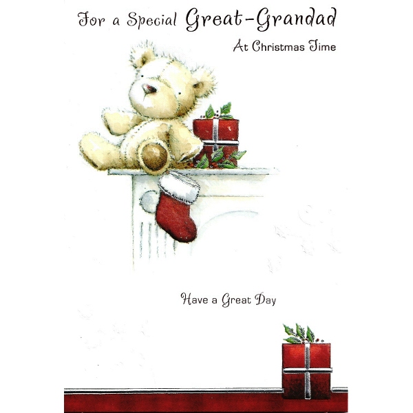 Great-Grandad Xmas - Bear/Stocking