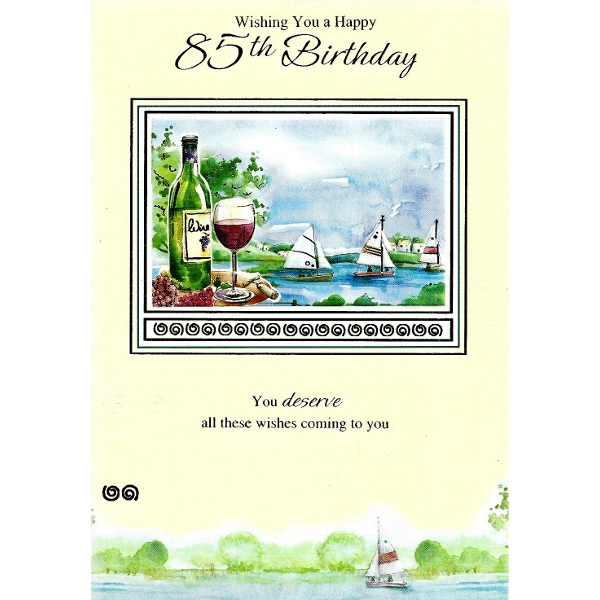 85th Birthday - M Wine/Yachts