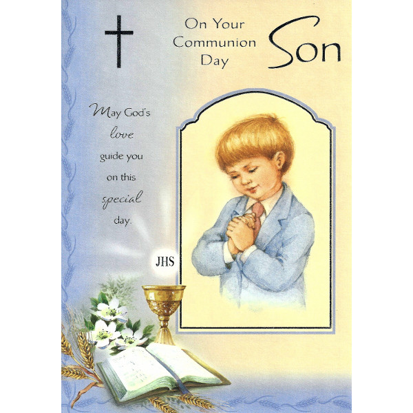 Son Communion - Boy Praying