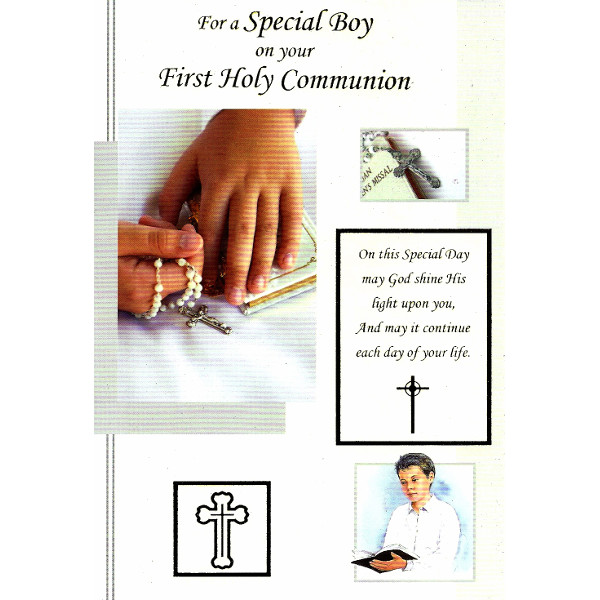 Special Boy First Communion - Rosary Beads