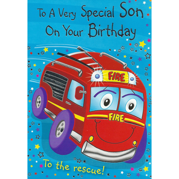 Son Birthday - Fire Engine