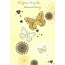 1st Anniversary - Gold Butterflies