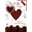One I Love Valentine's Day - Lge Glitter Heart