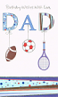 Dad Birthday Large - Tennis Racket