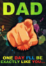 Fathers Day Dad - Hand