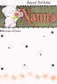 Nanna Birthday - Bear/Flower