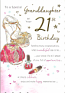 Granddaughter 21st Birthday Large Shoes Bag
