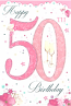 50th Birthday F.Pink 50