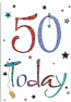 Birthday 50M Coloured 50 Today