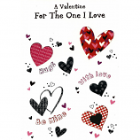 One I Love Valentine's Day - Hearts