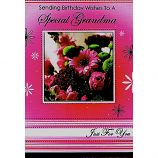 Grandma Birthday - Pink Flowers
