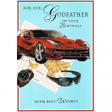 Godfather Birthday - Red Car