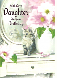 Daughter Birthday Cat Vase
