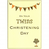 Twins Christening - Bunting