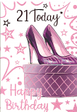 21st Birthday Female  Shoes