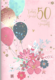 50th Birthday F.Balloons