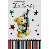 50th Birthday - M Bear/Gifts